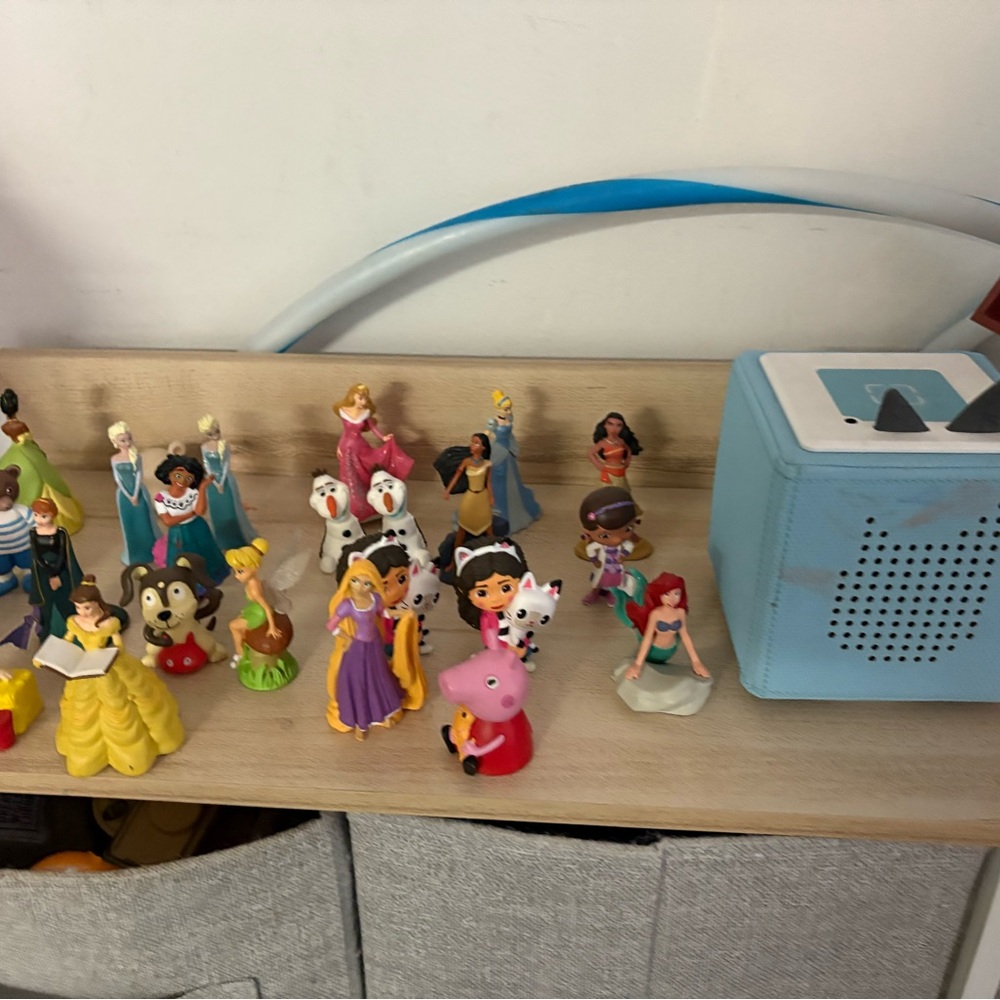 Disney princess toy Blue  Box tonie bundle lot